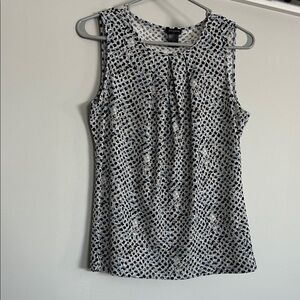 Ann Taylor Leopard Print Tank Top Blouse